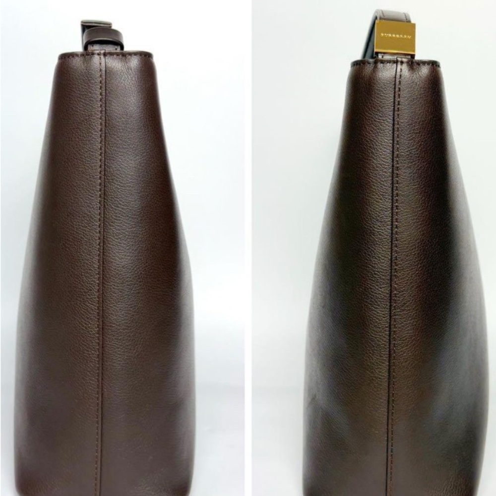 Burberry Brown Vintage Leather Shoulder Bag - Picture 5 of 11